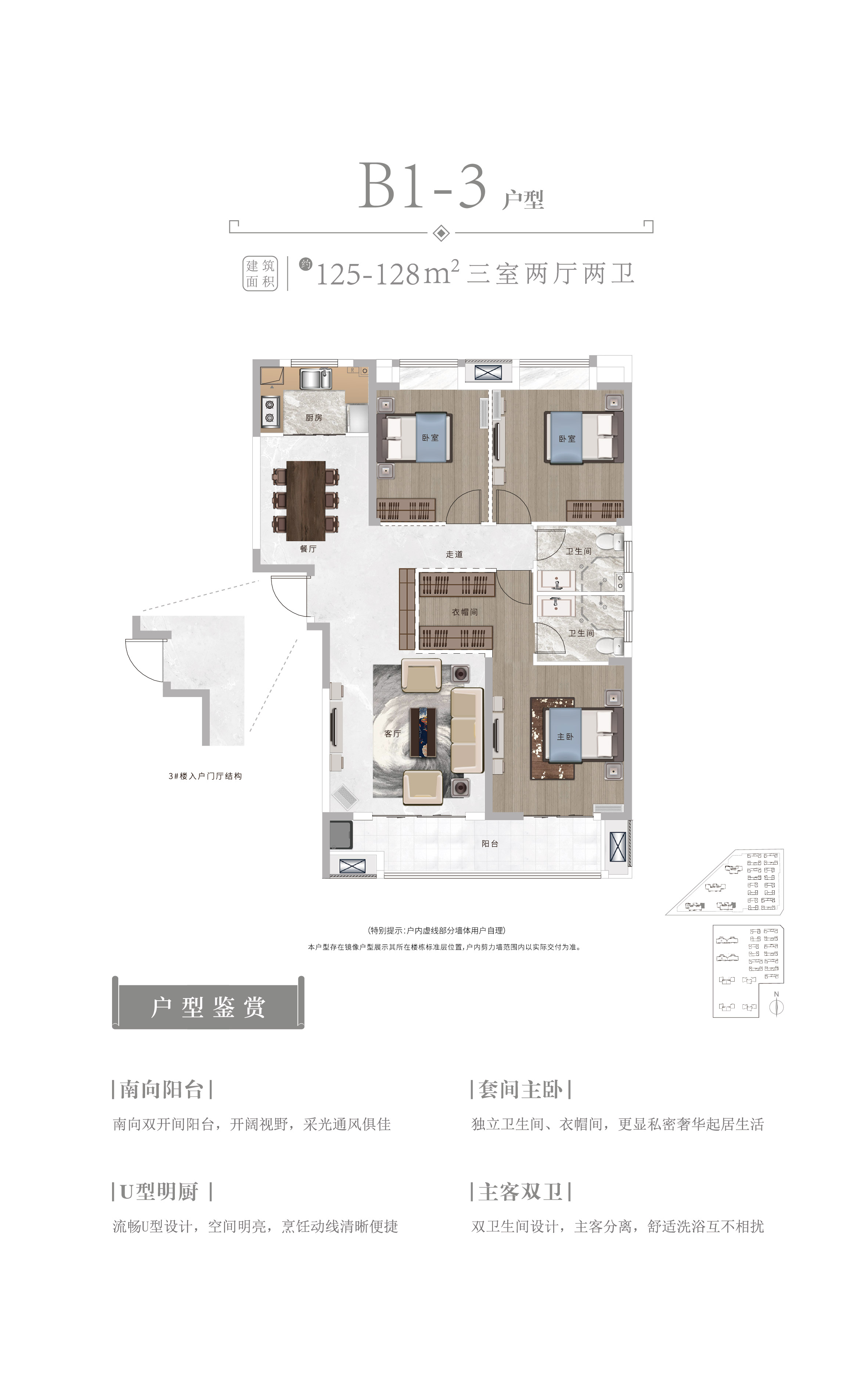 B1-3戶型125-128㎡